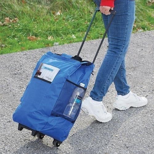 carry tote with wheels