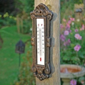 thermometer outdoor decorative garden foter