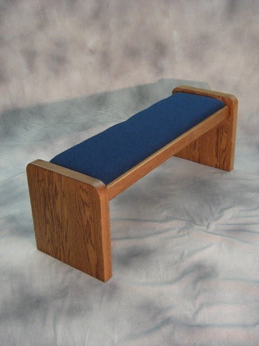 Prayer bench not in stock available in different lengths