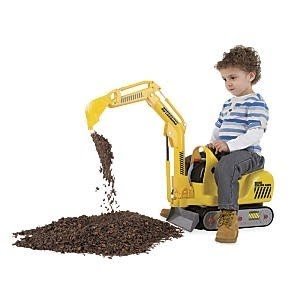 sit on digger for 3 year old