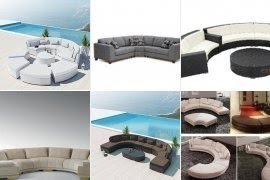 Round Sectional Sofas 