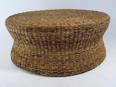 Round woven coffee table 11