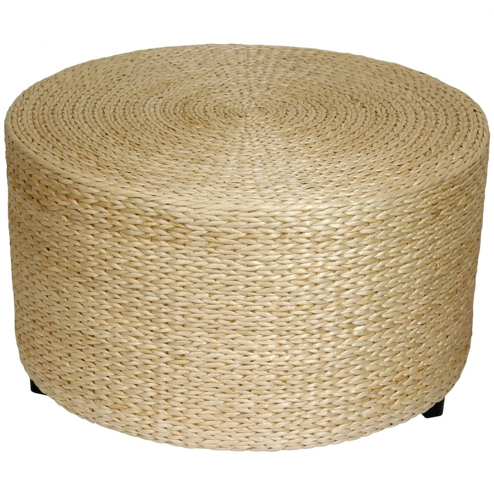 Round woven coffee table 15