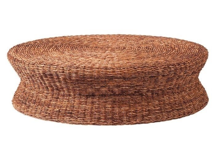 Round woven coffee table 19