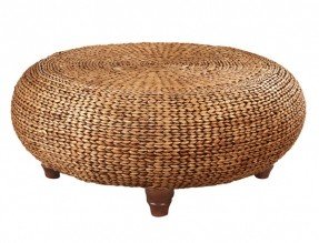 Round woven coffee table 9