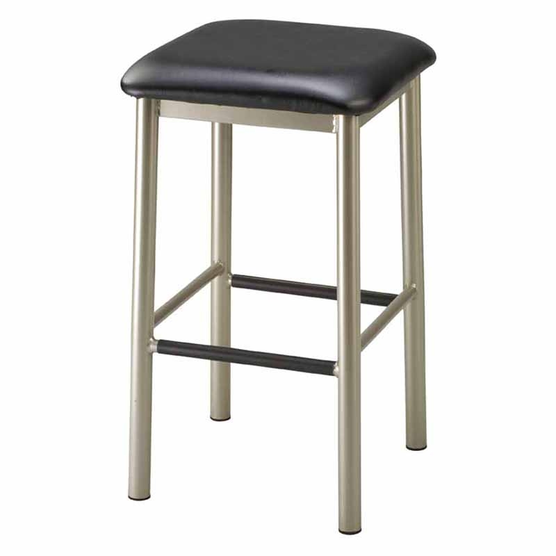 Steel Square Backless 26 Counter Stool Modern Bar Stools And Counter Stools