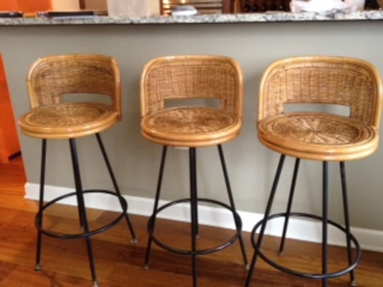 Wicker Swivel Bar Stools Ideas on Foter