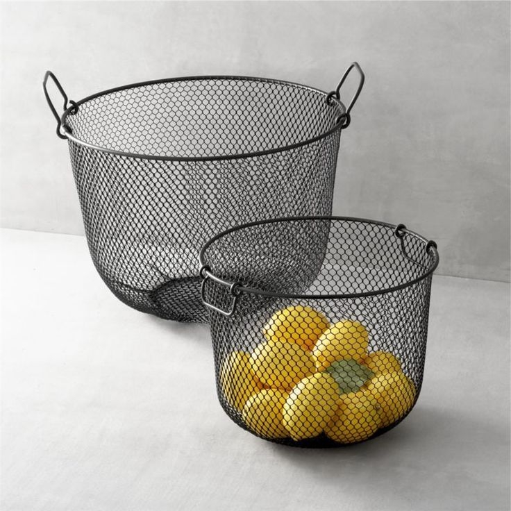 Wire fruit bowl 8