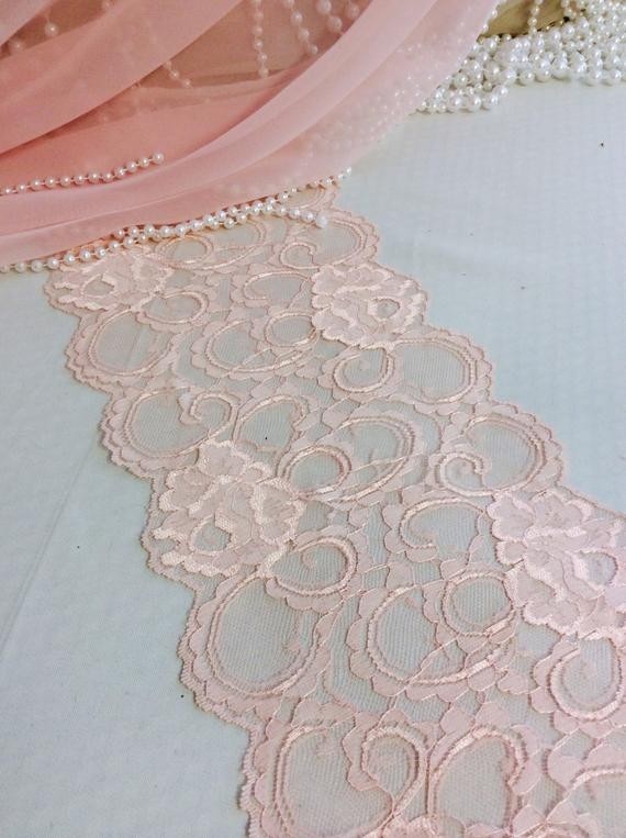6ft pink lace table runner wedding table