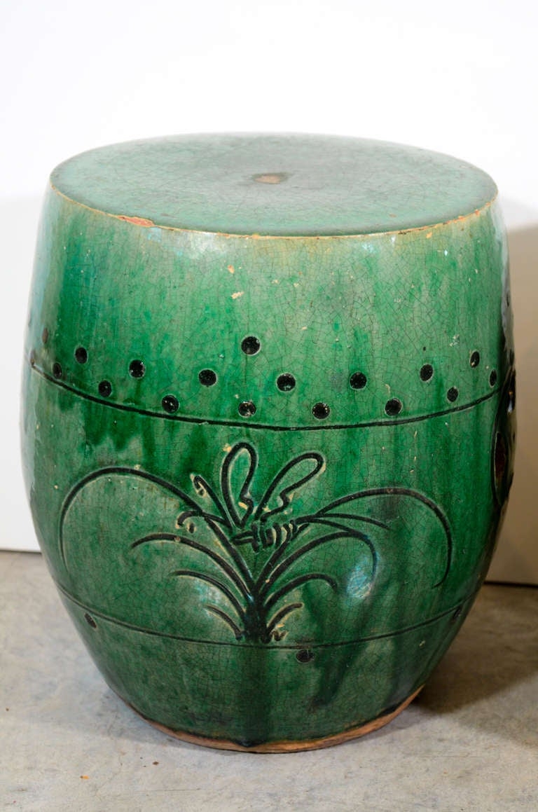 Antique chinese ceramic garden stools image 3