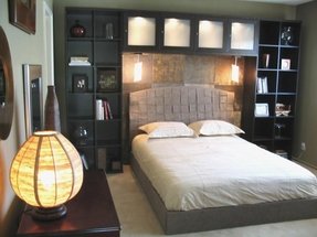 Bookshelf Headboard King Ideas On Foter