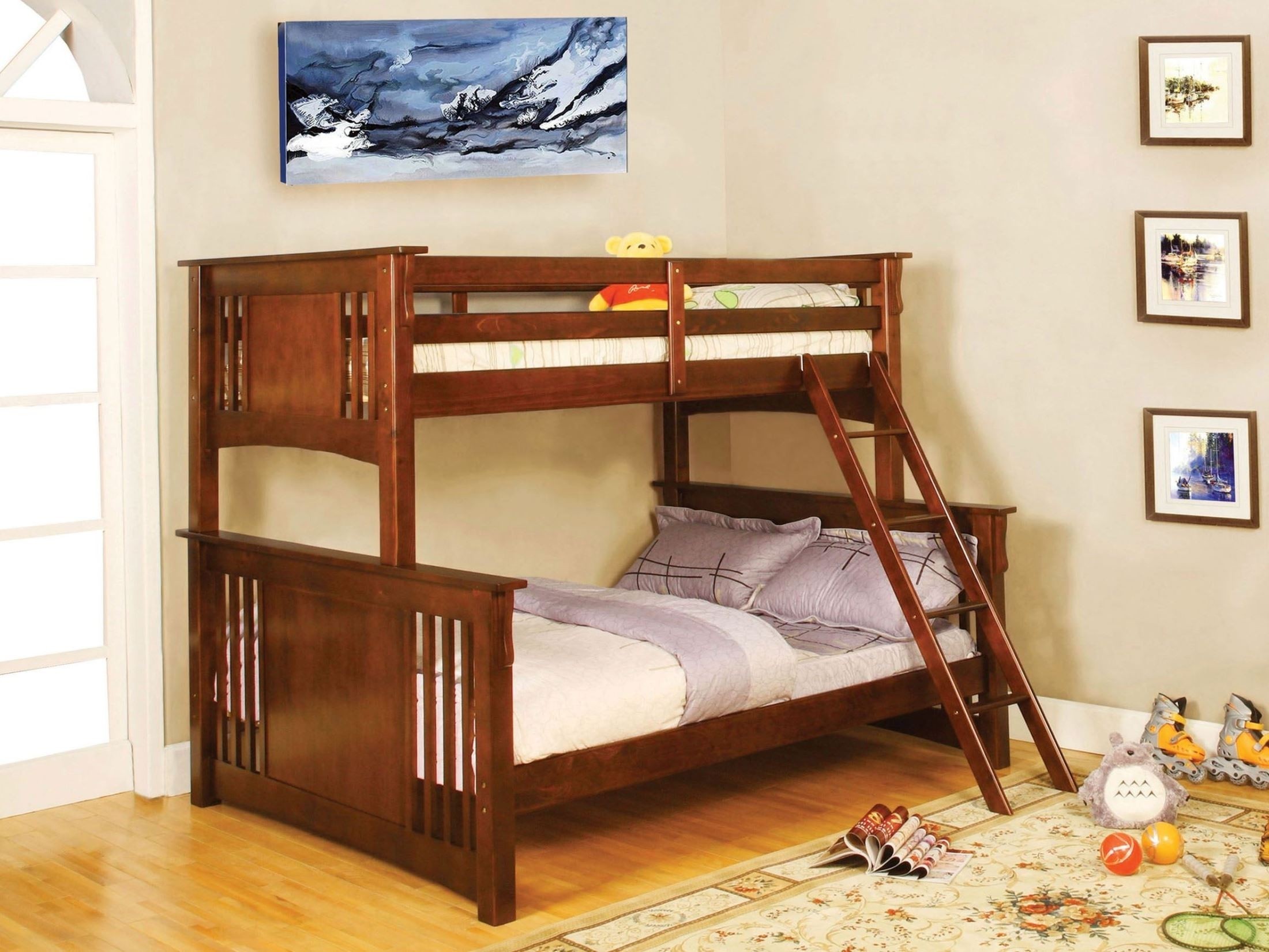 bunk beds with full on bottom inculde mattress