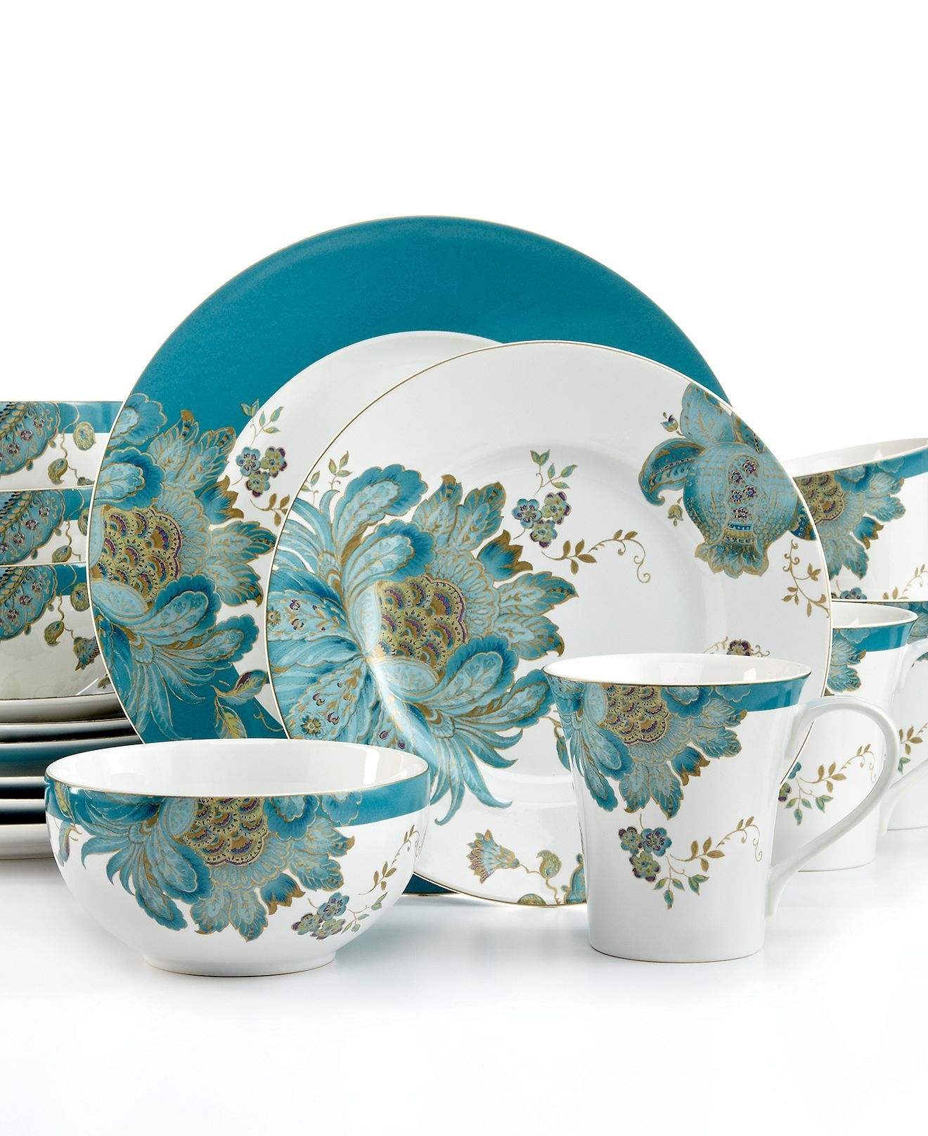 Floral dinnerware sets 2