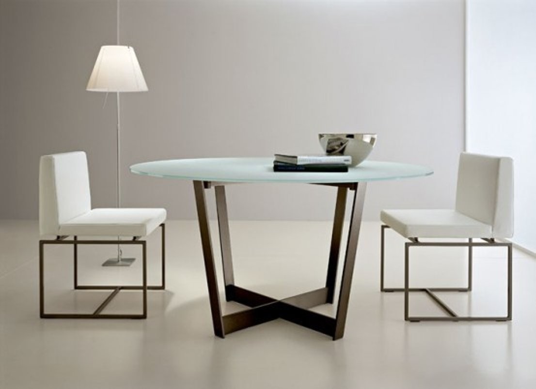 Glass top dining table with original base image 55 modern