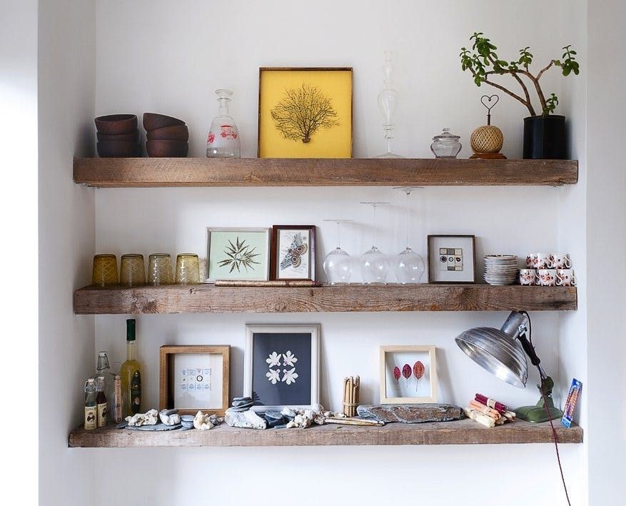 How to DIY Recessed Wall Shelves » Tree Farm Design Co.