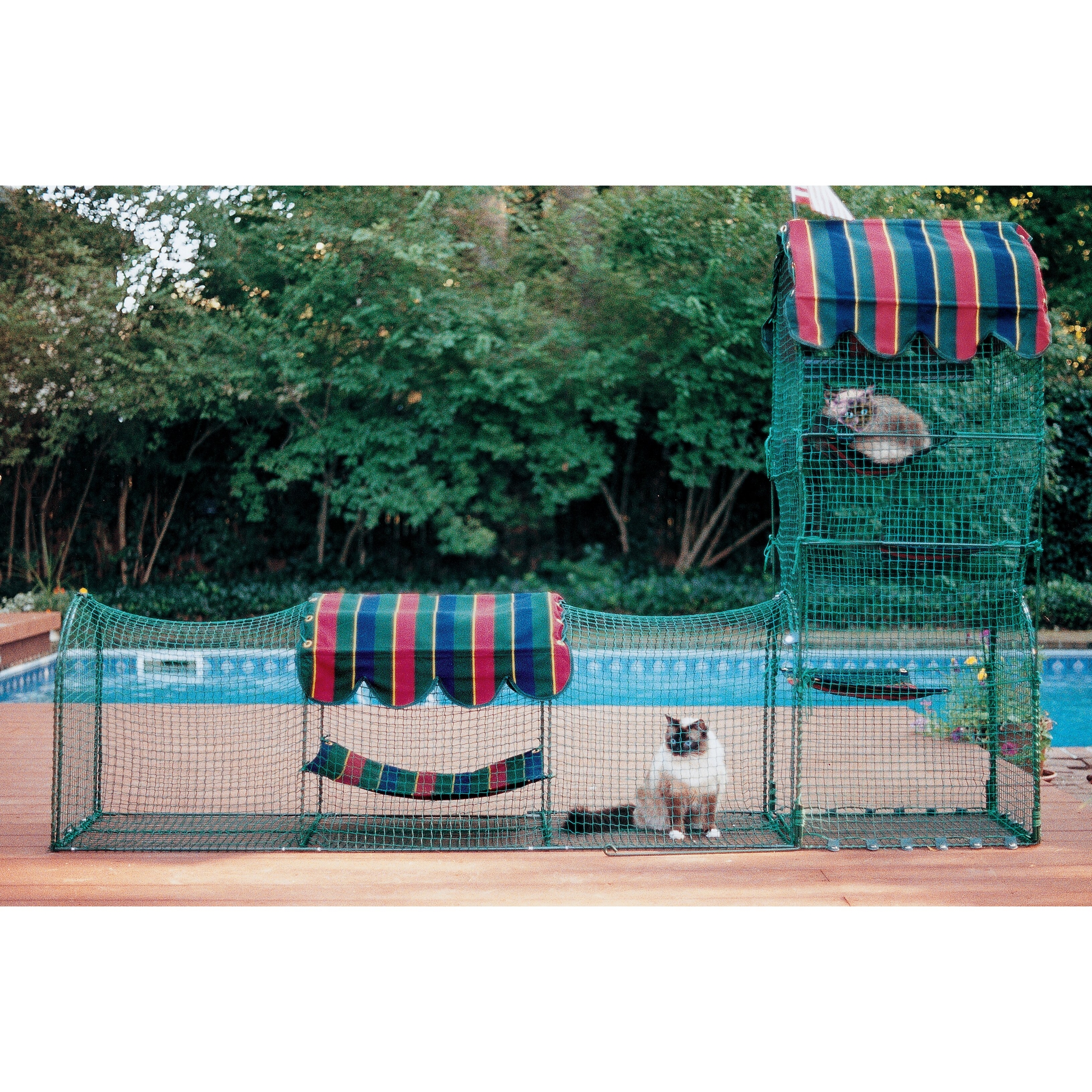 Kittywalk systems town and country outdoor pet playpen