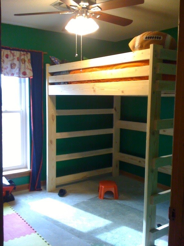 Full Low Loft Bed Ideas On Foter