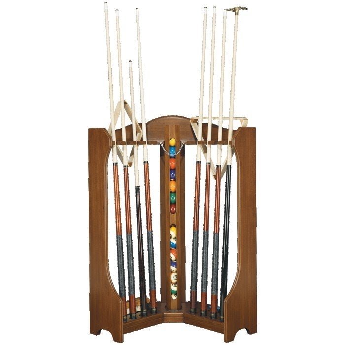 Pool cue floor rack 2