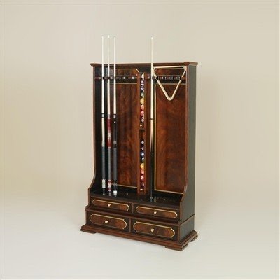 Pool cue floor racks