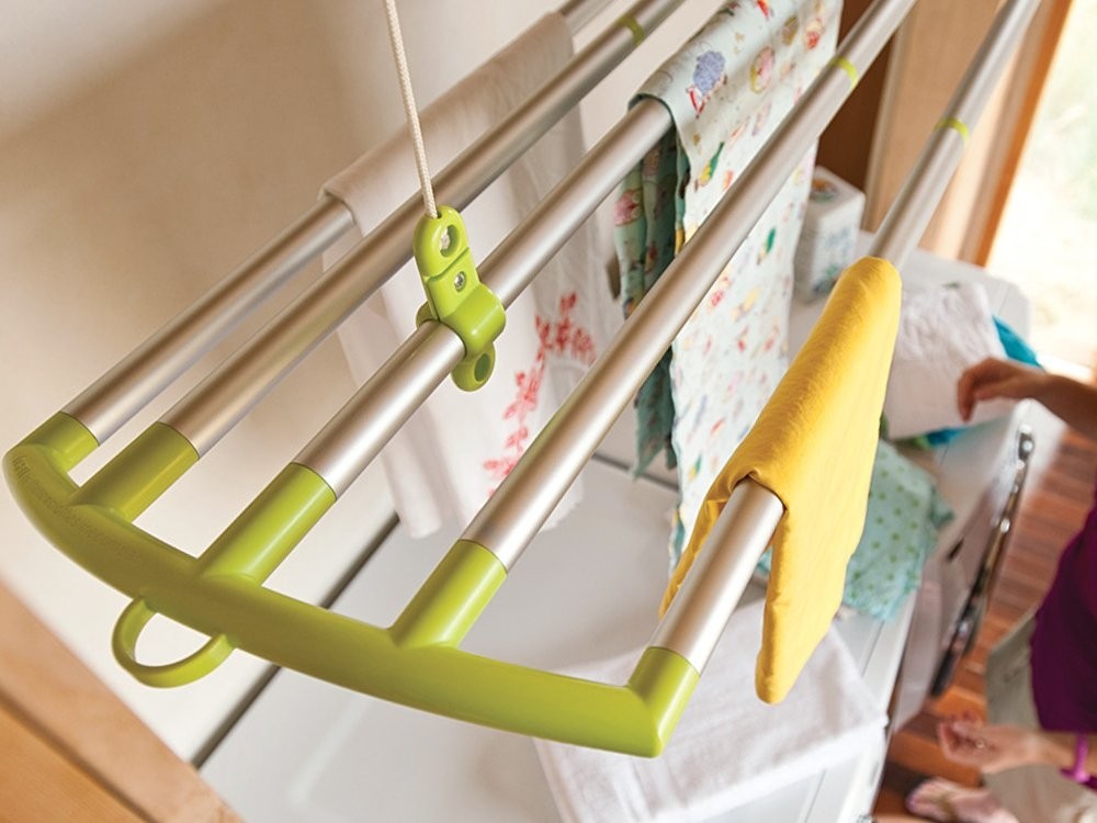 Retractable Drying Racks Foter   Pull Out Drying Rack 