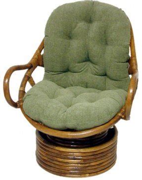 Rattan swivel chair cushion