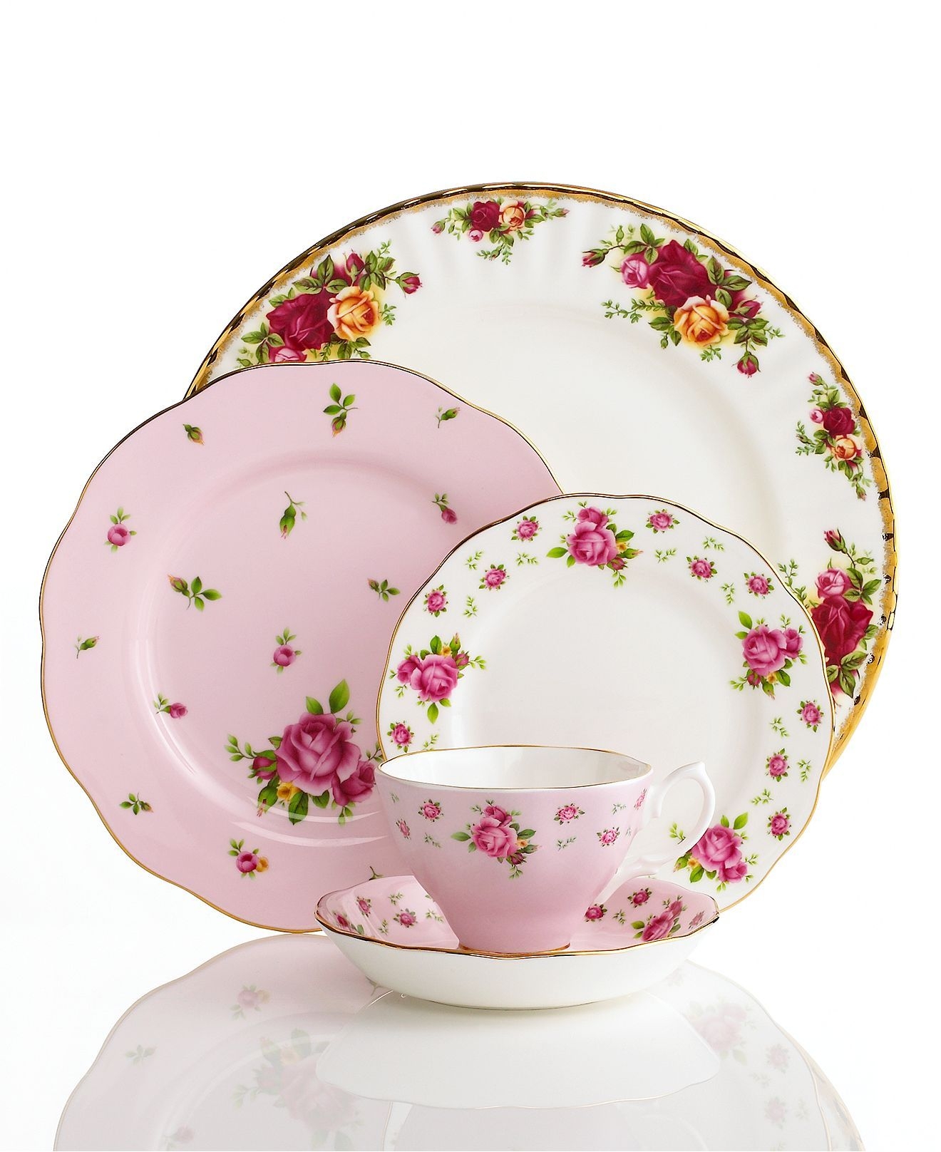 Royal albert dinnerware old country roses mix and match