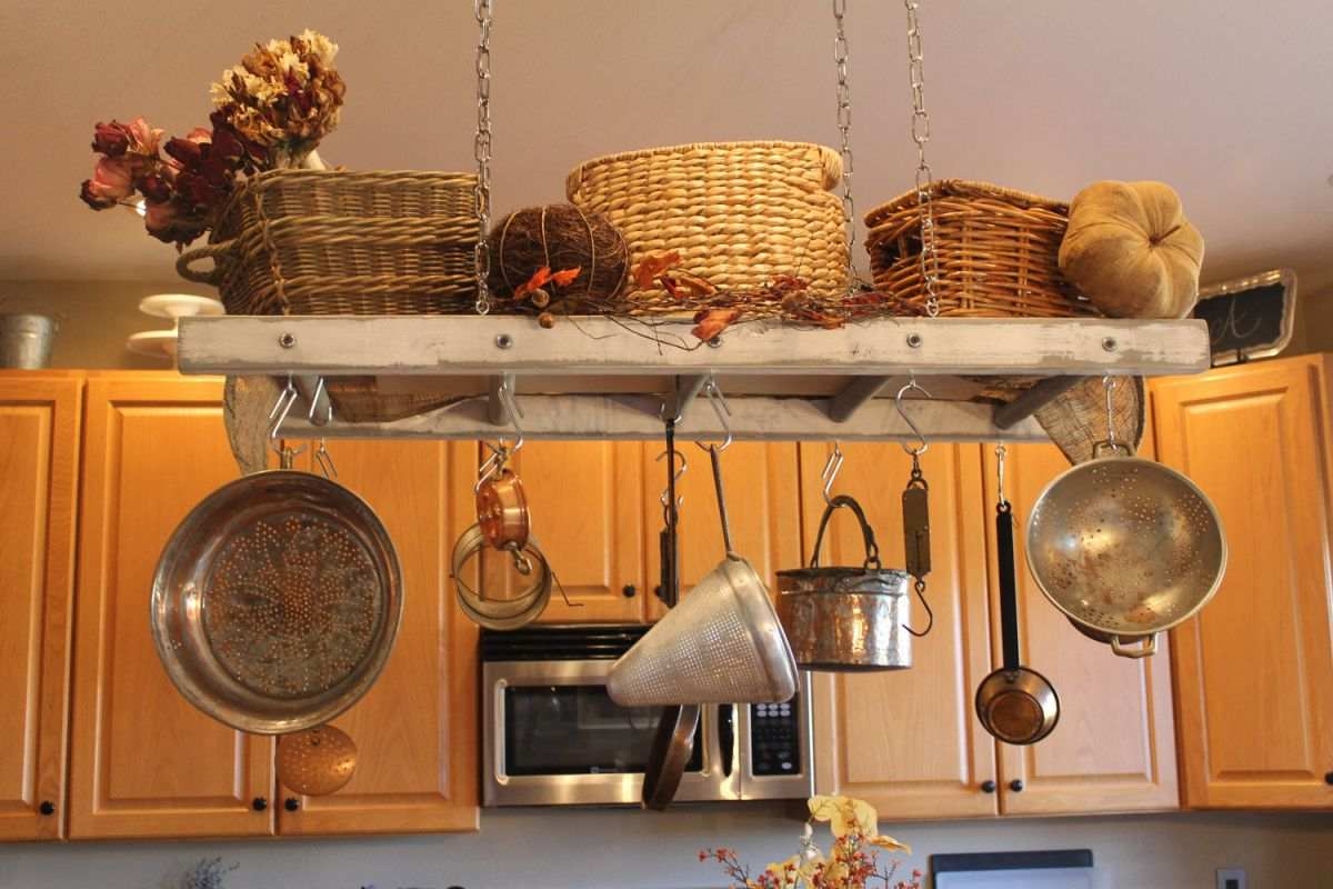 Rustic Pot Rack Ideas On Foter