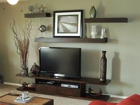 Flat Screen Tv Shelf - Foter