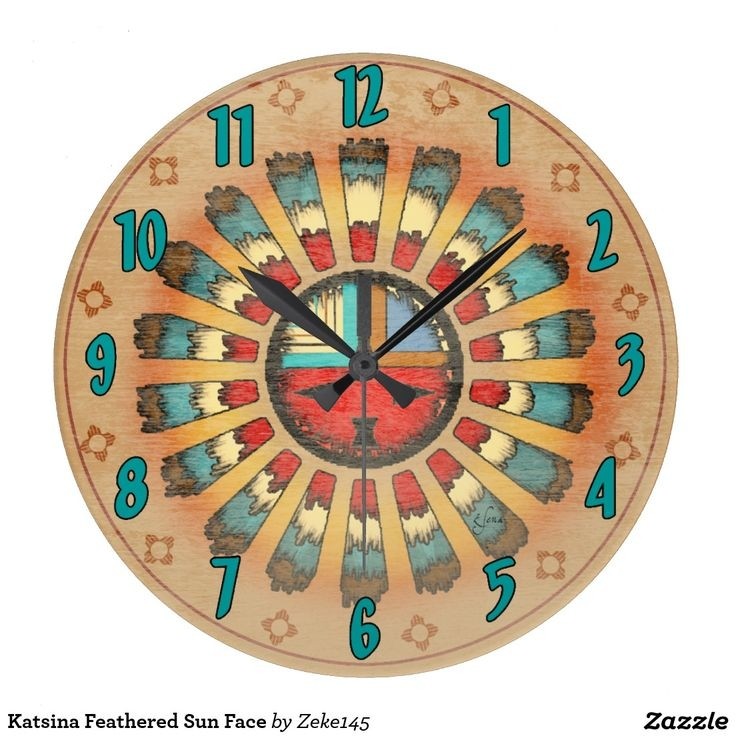 Southwestern Wall Clocks Ideas On Foter   Southwestern Clocks 14 