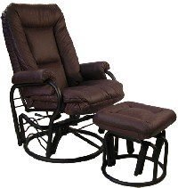 rocking chair with rocking ottoman