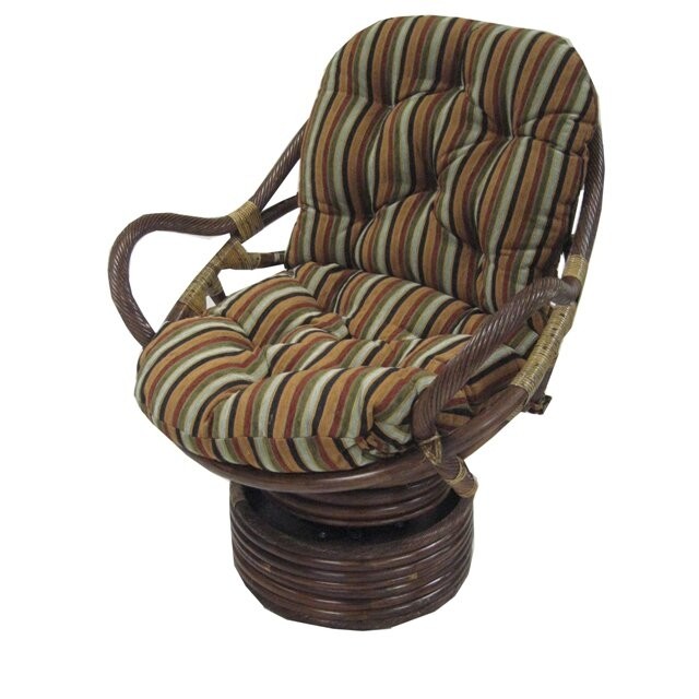 Rattan Swivel Chair Cushion - Foter