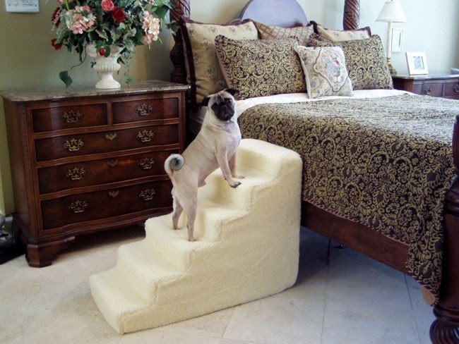 Tall pet stairs 11