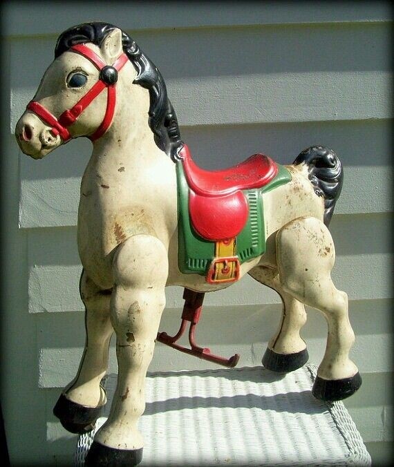 Vintage antique rare mobo ride on toy