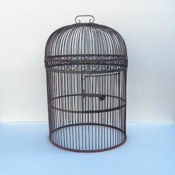White bird cages for weddings