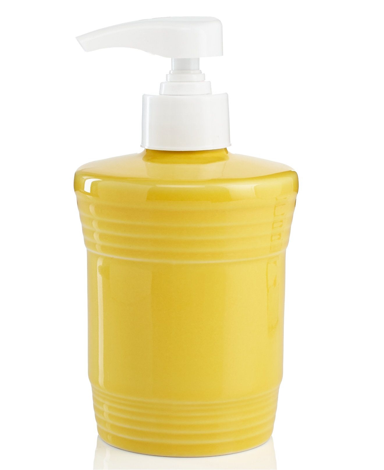 Yellow soap dispenser 13