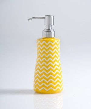 Yellow soap dispenser 4