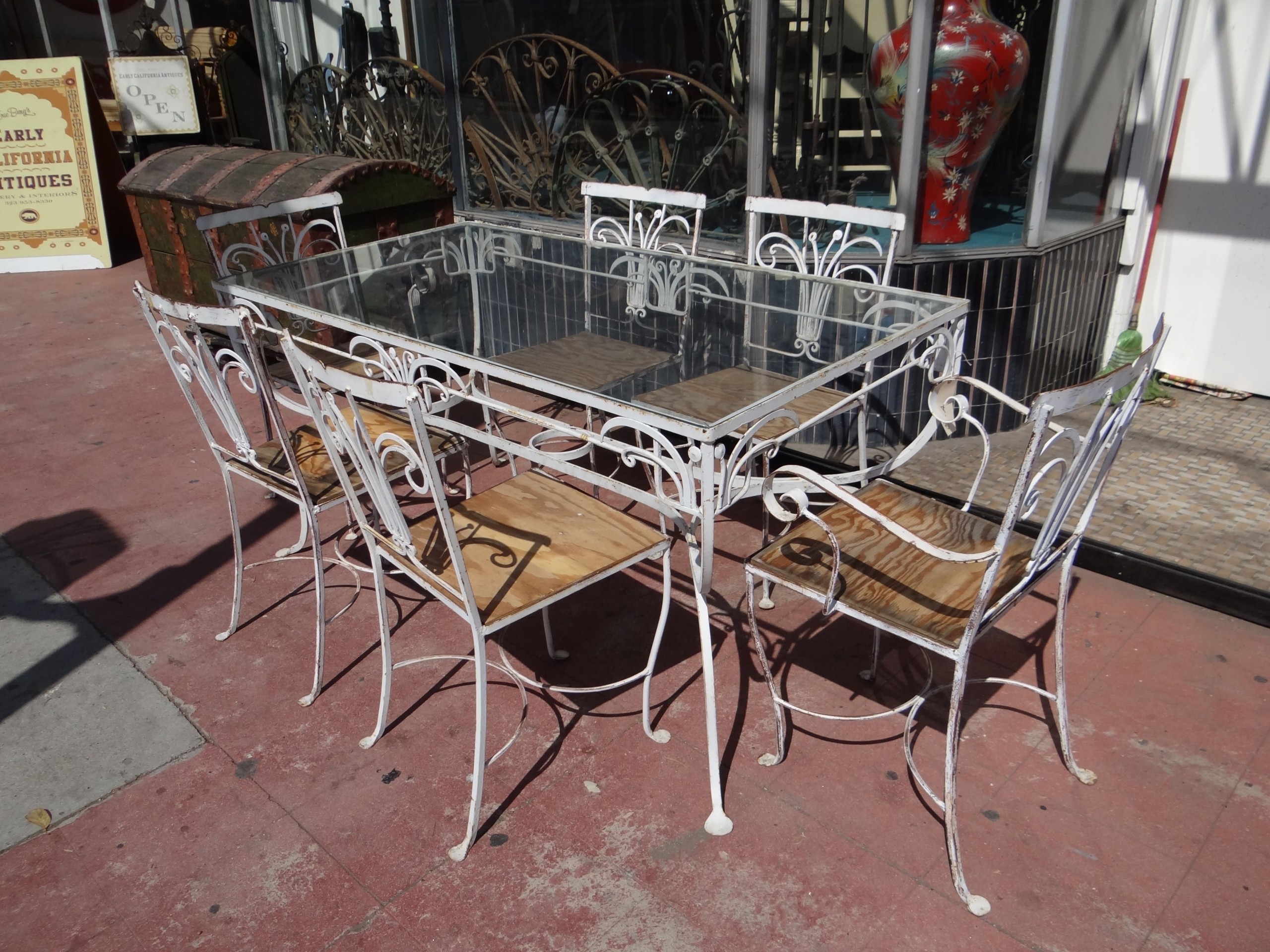 rope garden bistro set