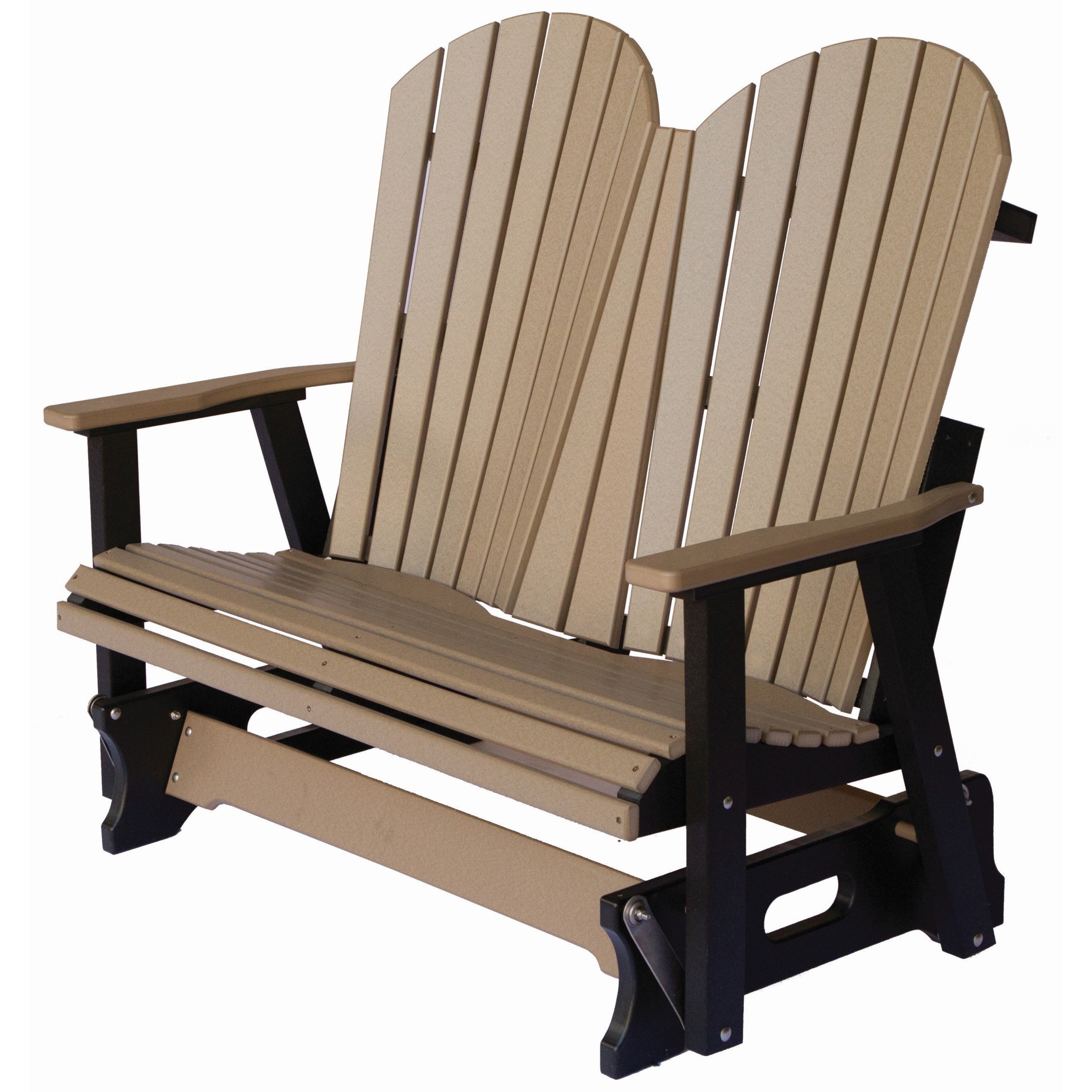 Amish polywood hot sale glider