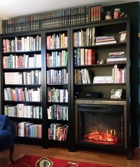 Electric Fireplace With Bookshelves For 2020 Ideas On Foter