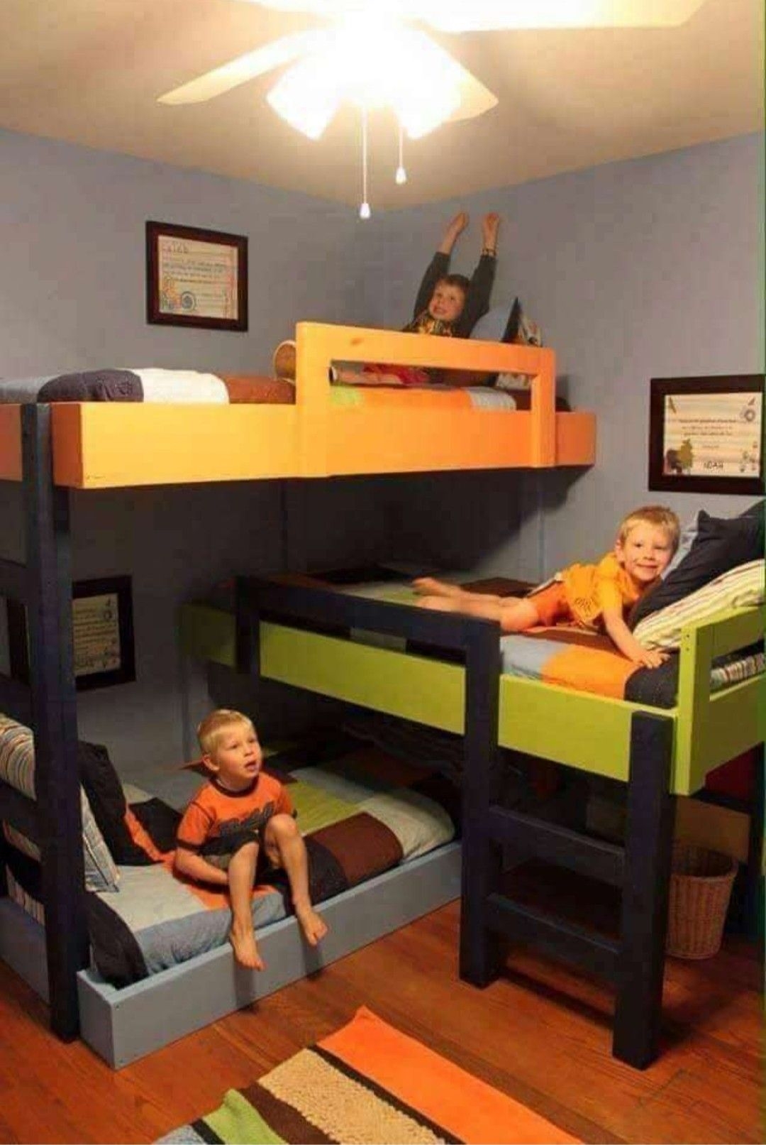 Triple Loft Bunk Bed Ideas On Foter