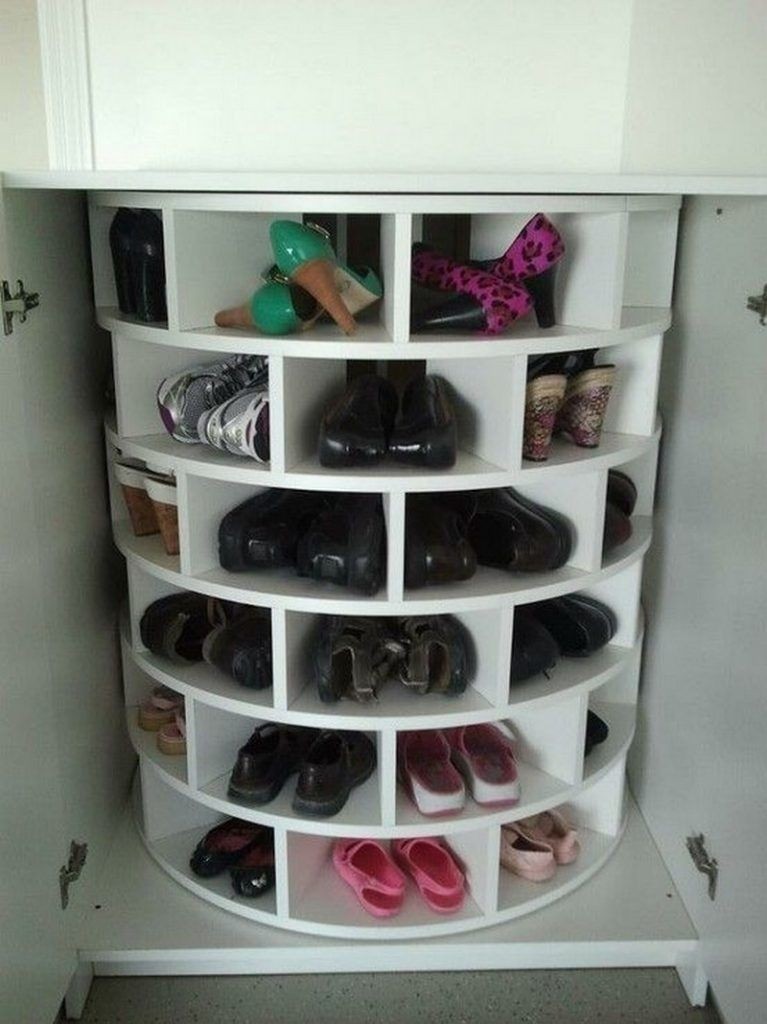 closed shoe storage