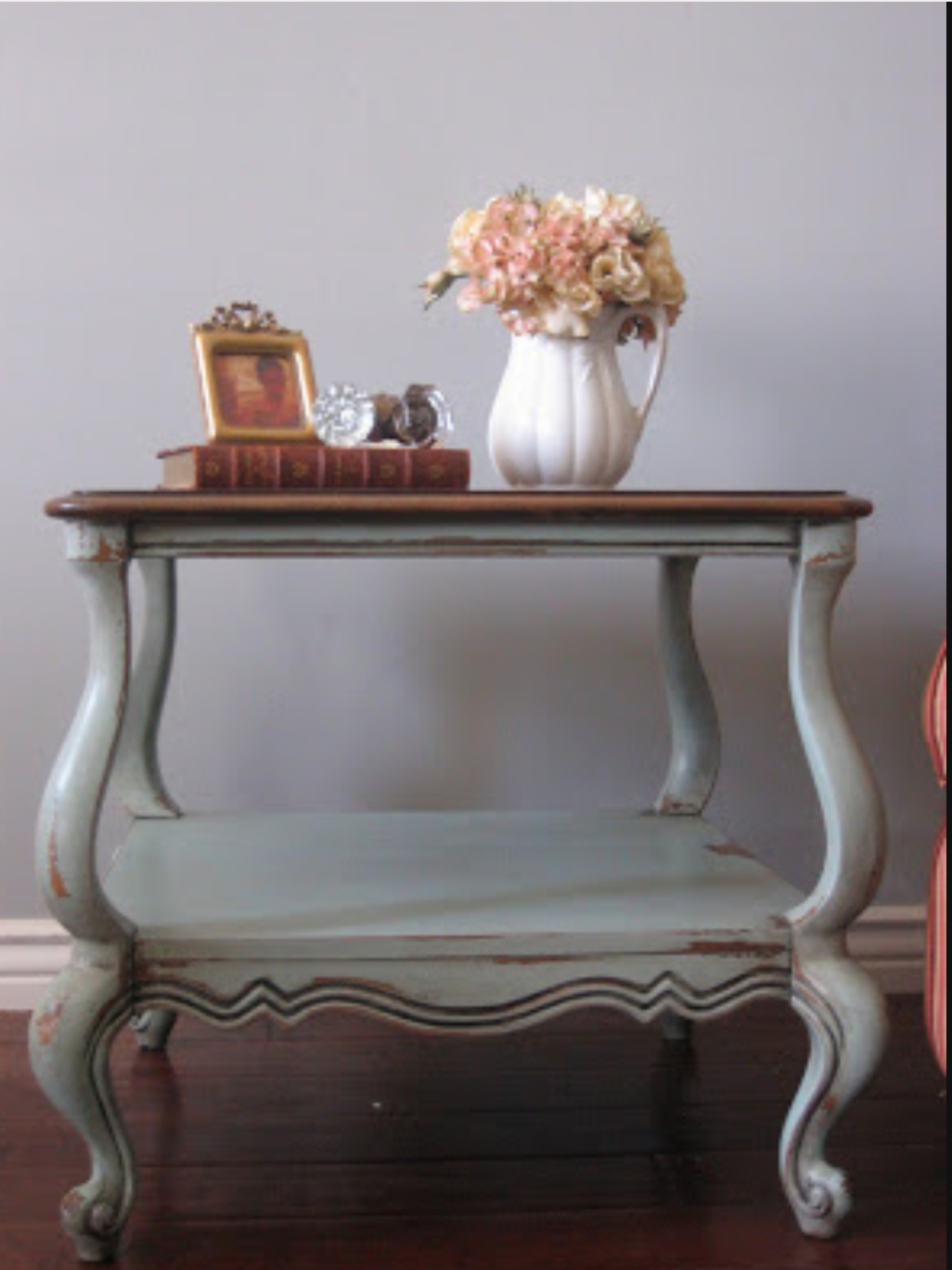 French country end tables