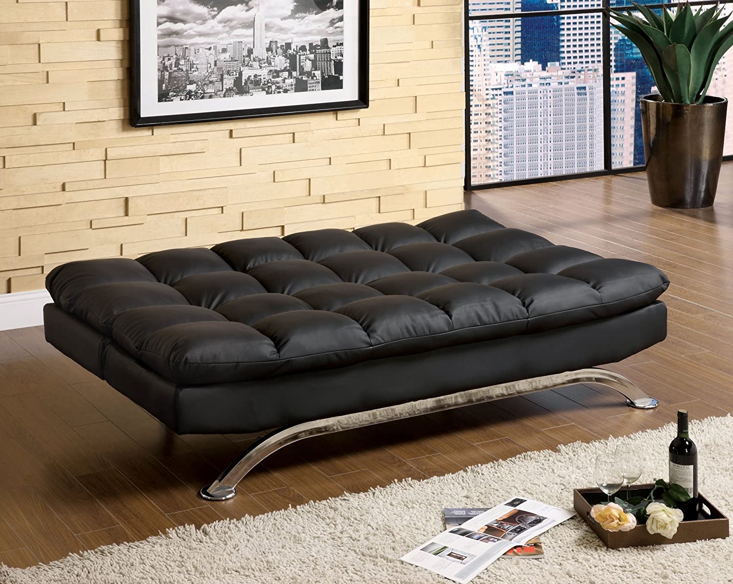 Futons leather