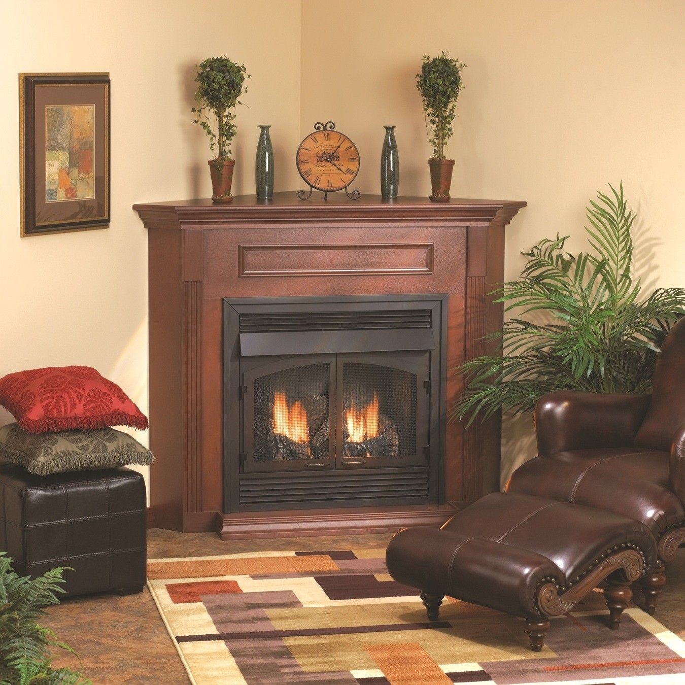 Natural Gas Corner Fireplace For 2020 Ideas On Foter