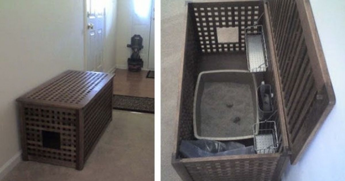 Cat Litter Box Benches - Foter