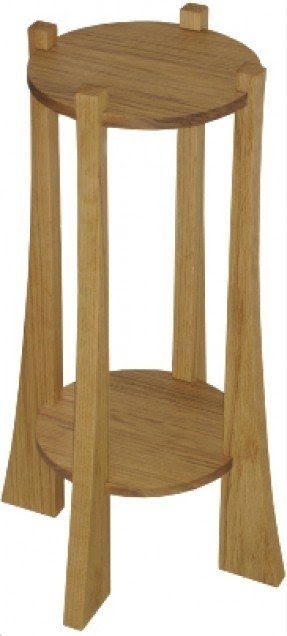 Oak Plant Stand - Foter