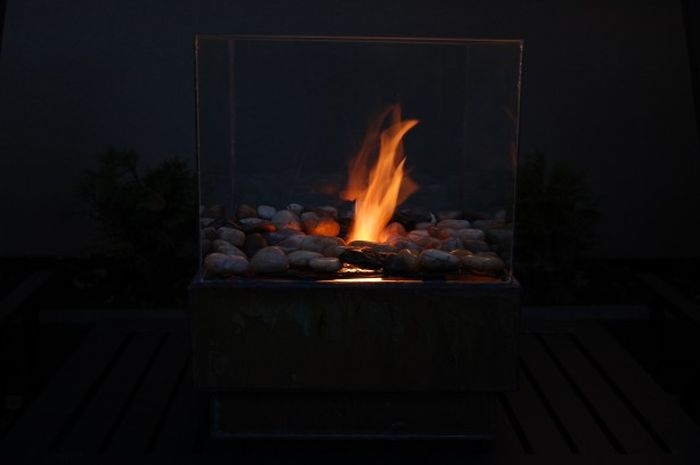 Outdoor Gel Fireplace Ideas On Foter