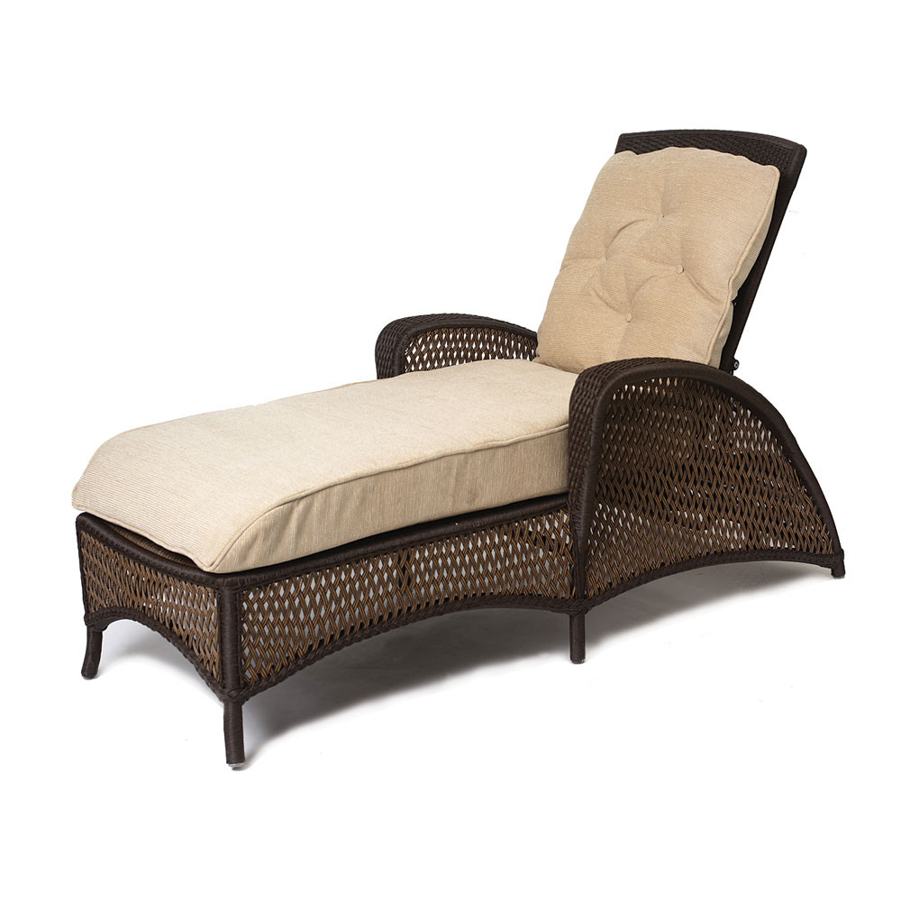 Rattan chaise lounges 1