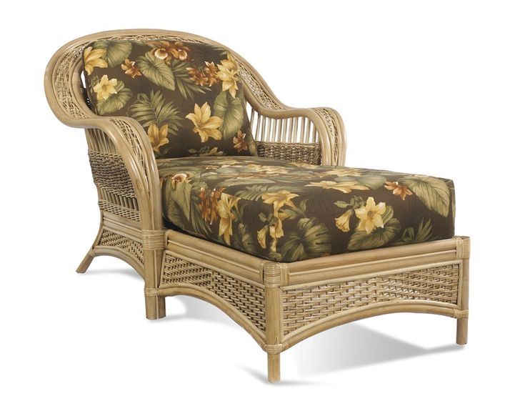 Rattan chaise traditional outdoor chaise lounges
