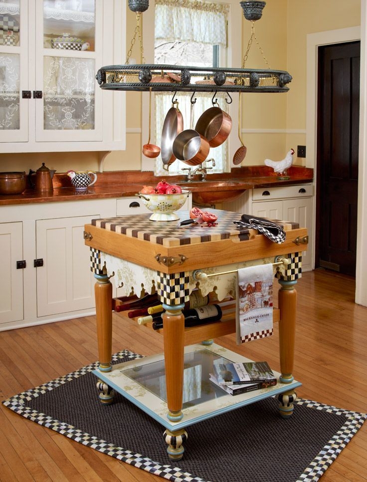 Kitchen Island With Cutting Board Top - Foter